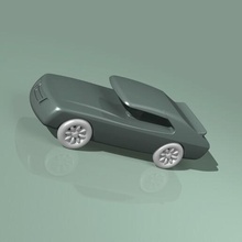 saab brinquedo 3d print model - Mito3D