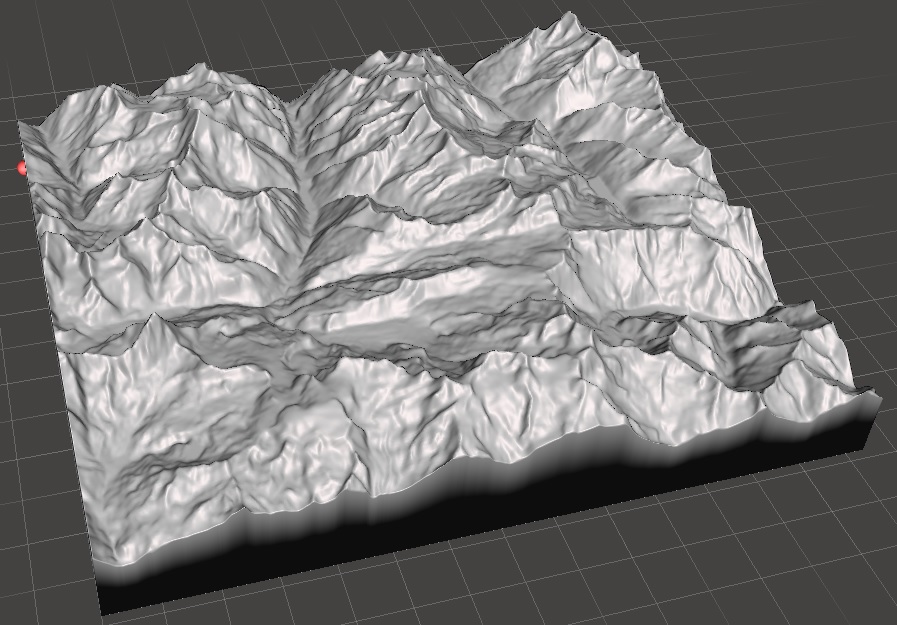 Saas Gebühr Grund zermatt Matterhorn Alpen Wallis schweizerisch Linderung Ski 3D print model - Mito3D