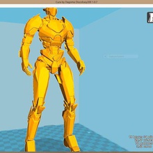 saber athena pacific rim 2 revolta robô mech filme estatueta caráter de arte brinquedo sc-fic a figura novo 3d print model - Mito3D