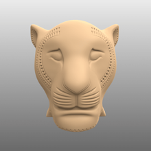 sabiri máscara musical león Rey teatro deco Arte mufasa simba cicatriz animal cosplay listo imprimir usable 3d print model - Mito3D