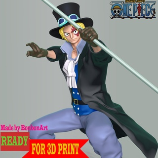 sabo pezzo Rufy manga 3dprint 3dprinting figura statua anime cartone animato comico arte figurine carattere design personaggio fan art carina 3d print model - Mito3D