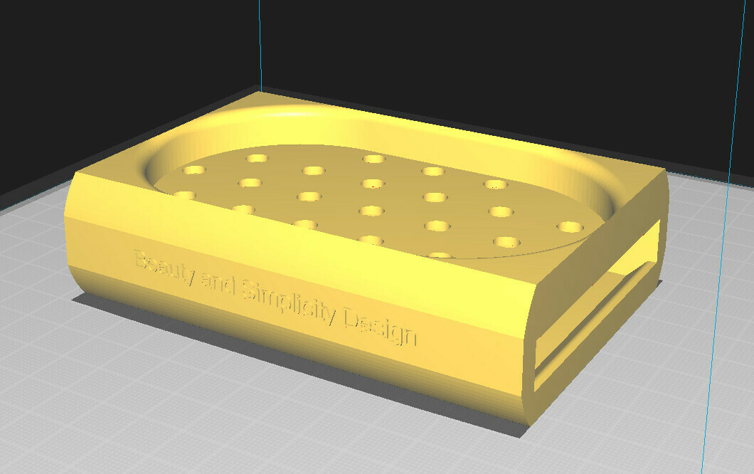 saboneteira Sabonete prato sab seco 3D print model - Mito3D