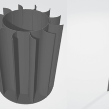 sabonius wind turbine mechanics 3d print model - Mito3D