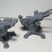 sabre torreta mk6r juego juegos warhammer 40k wargaming space marine imperium la guardia imperial astra militarum 3d print model - Mito3D