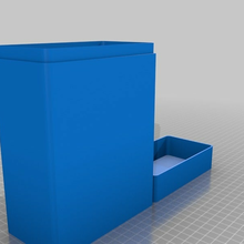 sachet lessive boîte personnalisé conteneurs 3d print model - Mito3D
