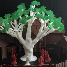 sagrado árbol de la ceniza 18mm escala juego 3d print model - Mito3D