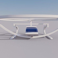 die Heilige geometrie vtol-Drohne-Rahmen tool 3d-drucken Senkrechtstart uav tricopter technoogy quadcopter hovercraft Zukunft design Konzept Flugzeug 3d print model - Mito3D