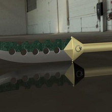 sacred treasure meliodas game sword holy 3d print model - Mito3D