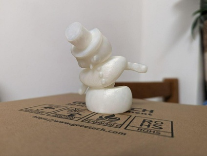 sad flexi snowman Game 3d print model - Mito3D