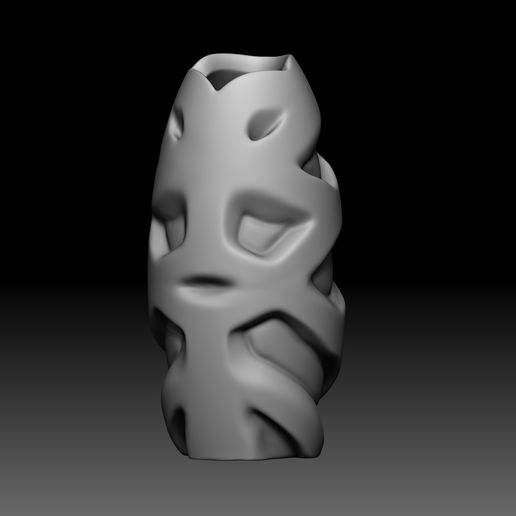 triste rústico vaso flor casa decoração modo 3D print model - Mito3D