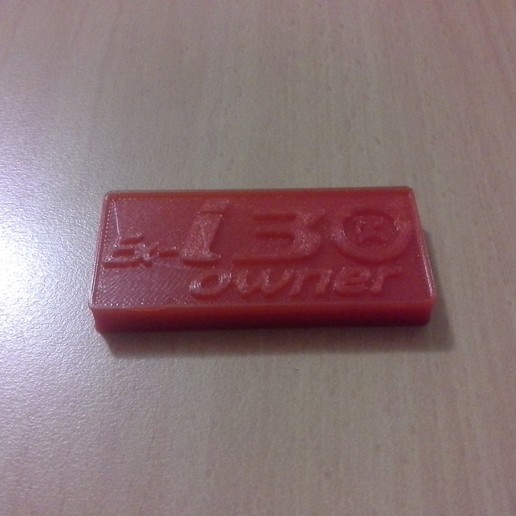 üzgün amca mick'in eski ı30 sahibinin anahtarı etiketi takı Anahtarlık anahtar hyundai logo 3d 3D print model - Mito3D