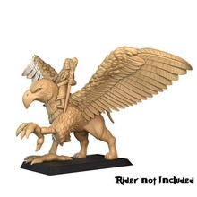 saddled griffin astride wizards fantasy griffon gryphon beast dragon dnd 3d print model - Mito3D