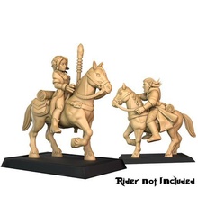 ensillado caballo horcajadas magos fantasía bestia continuar dnd 3d print model - Mito3D