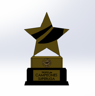 saf champions trophy 3d print model - Mito3D