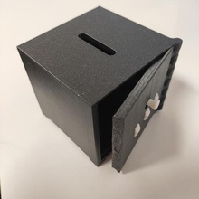 safe money box home toy lock combination moneybox print 3d print model - Mito3D