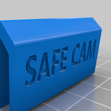safe web cam cover gadget laptop accessories webcam computer 3d print model - Mito3D