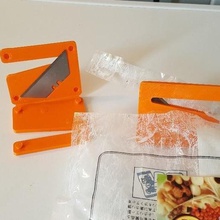 safety cutter home scissors bag cuisine convenient security 3d print model - Mito3D