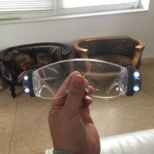 óculos de segurança, luzes led ferramenta 3d print model - Mito3D