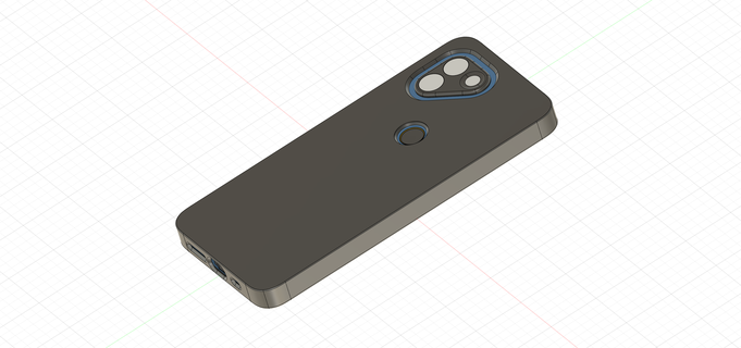 saga phone caso bainha 3d print model - Mito3D