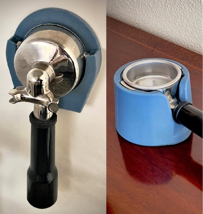 salbei breville 58mm siebträger base manipulieren bahnhof kaffee werkzeug hersteller barista 3d print model - Mito3D
