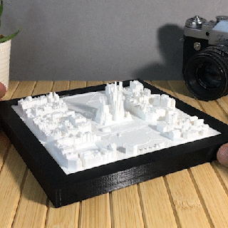 sagrada familia barcellona città Spagna 3d print model - Mito3D