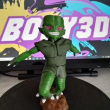 saibaiman art drago palla monster yamcha vegeta dbz goku la sua gohan trunks fan fanart figurina 3d print model - Mito3D