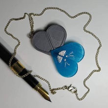 said illusionist art fantasy necklace pendant 3d print model - Mito3D