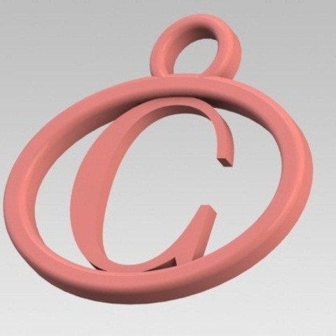 dicha carta la joyería el colgante de escritura a mano 3D print model - Mito3D