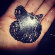 dit merlin symbole bijoux l'anime collier nanatsu no taizai pendentif 3d print model - Mito3D