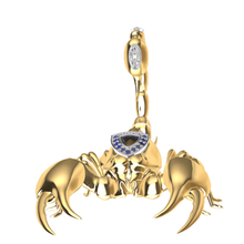 said scorpion charm jewelry best desing nice 3d print model - Mito3D