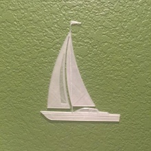 barca a vela vari arredamento la decorazione casa famiglia 3d print model - Mito3D
