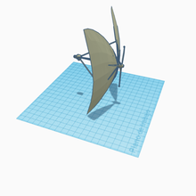 vela tron vari spazio la barca a solare navicella plnets luna 3d print model - Mito3D