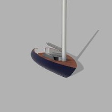 yelkenli mimari tekne yelken 3d print model - Mito3D