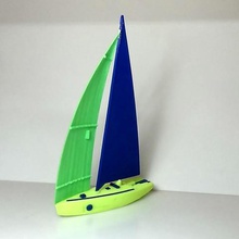 barca a vela casa voilier il cinghiale motoscafo yacht bateau hors-bord 3d print model - Mito3D