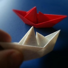 sailing ship low poly art 3d printing gift toy 3d print model - Mito3D