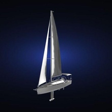 Segeln Yacht 3d print model - Mito3D