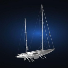 voile yacht 3d print model - Mito3D