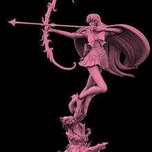 Matrose Mars rei Hymne Mond Anime Charakter Manga Fan Art Sailor Moon usagi Comics Wunder Skulptur dc Cosplay Statue Miniatur Mädchen Anatomie Frauen Magie Mitarbeiter Waffe Kreatur 3d print model - Mito3D