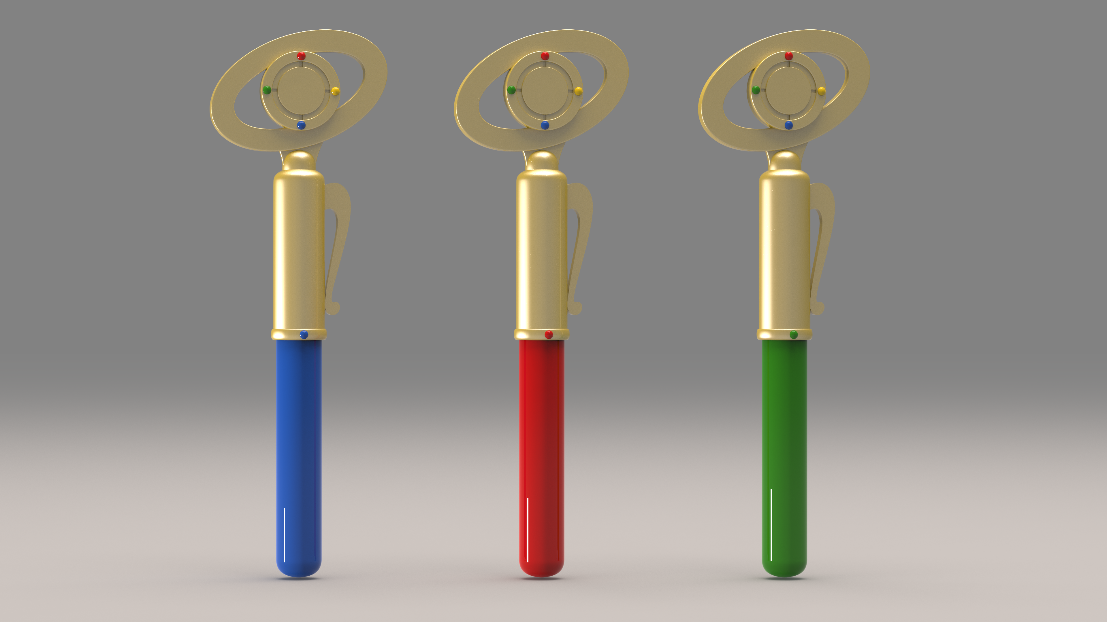 marinheiro lua guardiões transformação caneta cristal Series versão senshi mercúrio Marte Júpiter cosplay suporte 3D print model - Mito3D