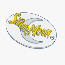 Matrose Mond Schlüsselbund Sailor Moon Schlüssel Ring Anime Logo erkunden Matrosencout Ärmel Serie Film 3d print model - Mito3D