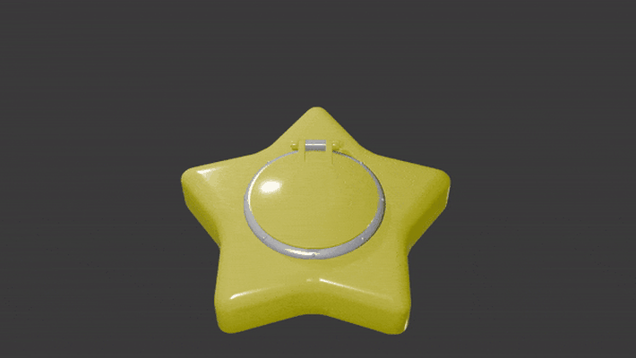 marinero luna estrella medallón cosplay serenidad usagi accesorios palo 3d print model - Mito3D