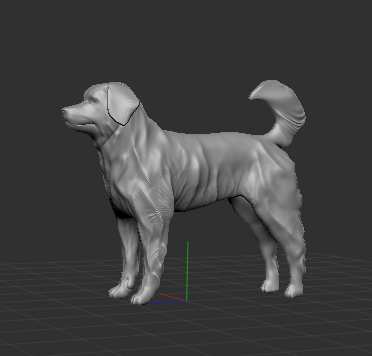Heilige bernard Hund Pitbull Tier Haustier Trophäe Hunde 3D print model - Mito3D