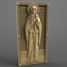 san cnc router arte cristiano católico 3d print model - Mito3D
