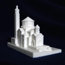 saint elie chiesa armena cattolica di beirut architettura armenianchurch art l'asia edificio la cattedrale il libano saint-elie 3d print model - Mito3D