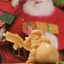 saint-nicolas inquisiteur jeu jouet warhammer 40k 30k santa claus le père noël joyeux les fêtes de 3d print model - Mito3D