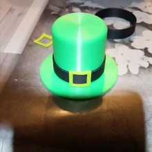saint patrick le chapeau de la du art jouet déco toy 3d print model - Mito3D