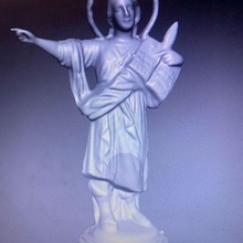 santo pancratius Sanpancracio pancratium Deus religião estátua figura santodeldinero dinheiro 3d print model - Mito3D