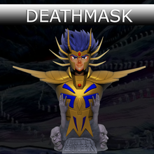 saint seiya-deathmask bust 3d print model - Mito3D