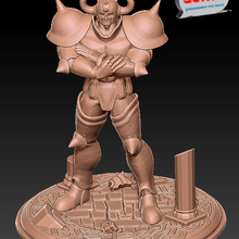 saint seiya - aldebaran altın şövalye Toros oyun oyuncak kukla şövalyeler zodiac 3d print model - Mito3D