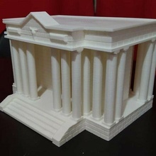 Santo seiya Tauro templo 3d impresión modelo arquitectura caballeros zodíaco templar 3d print model - Mito3D